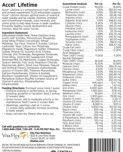 CENTRAL LIFE SCIENCE Vita Flex® Pro Accel Lifetime Health & Wellness Pellets