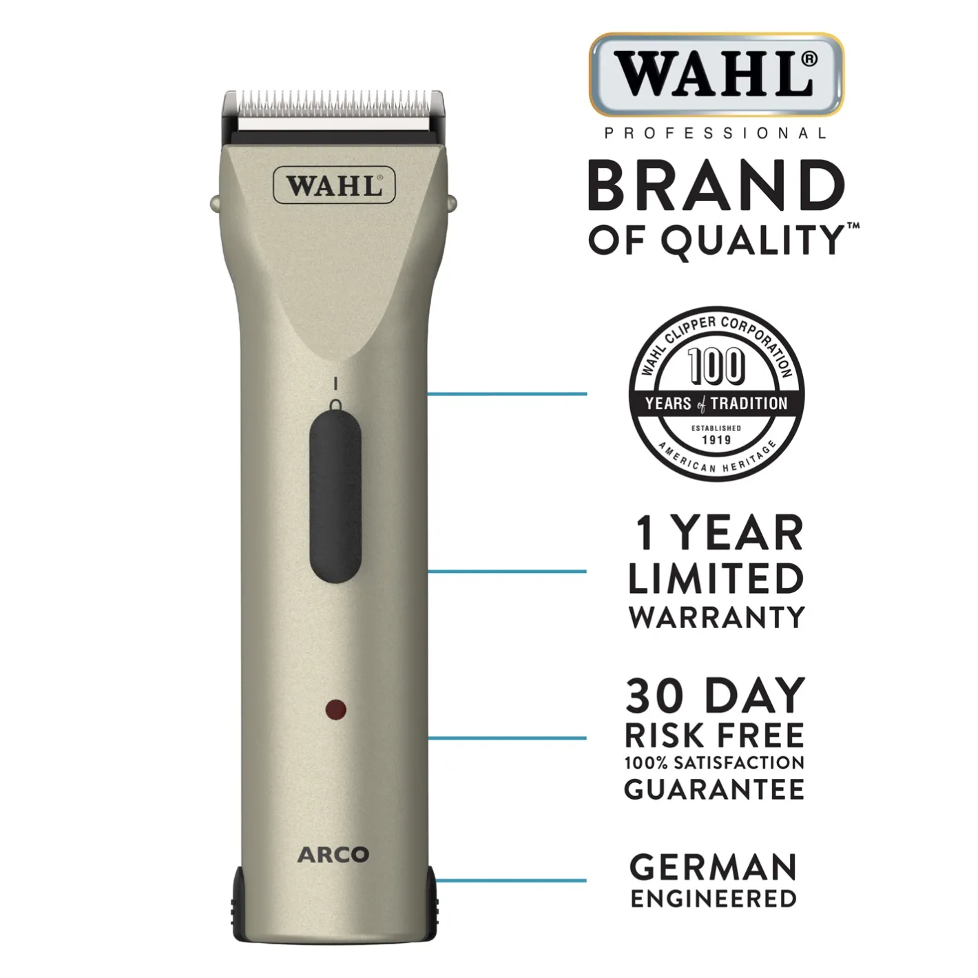 WAHL CLIPPER CORP Wahl® Arco SE® Cordless Clipper