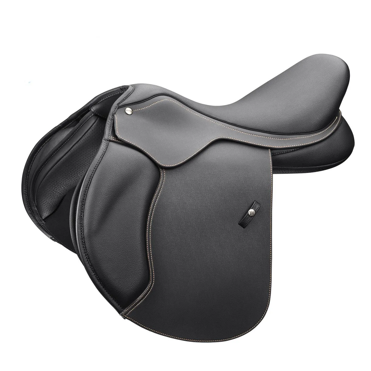 SADDLERY BRANDS INTL Wintec 500 Jump Saddle with Flocked Panels