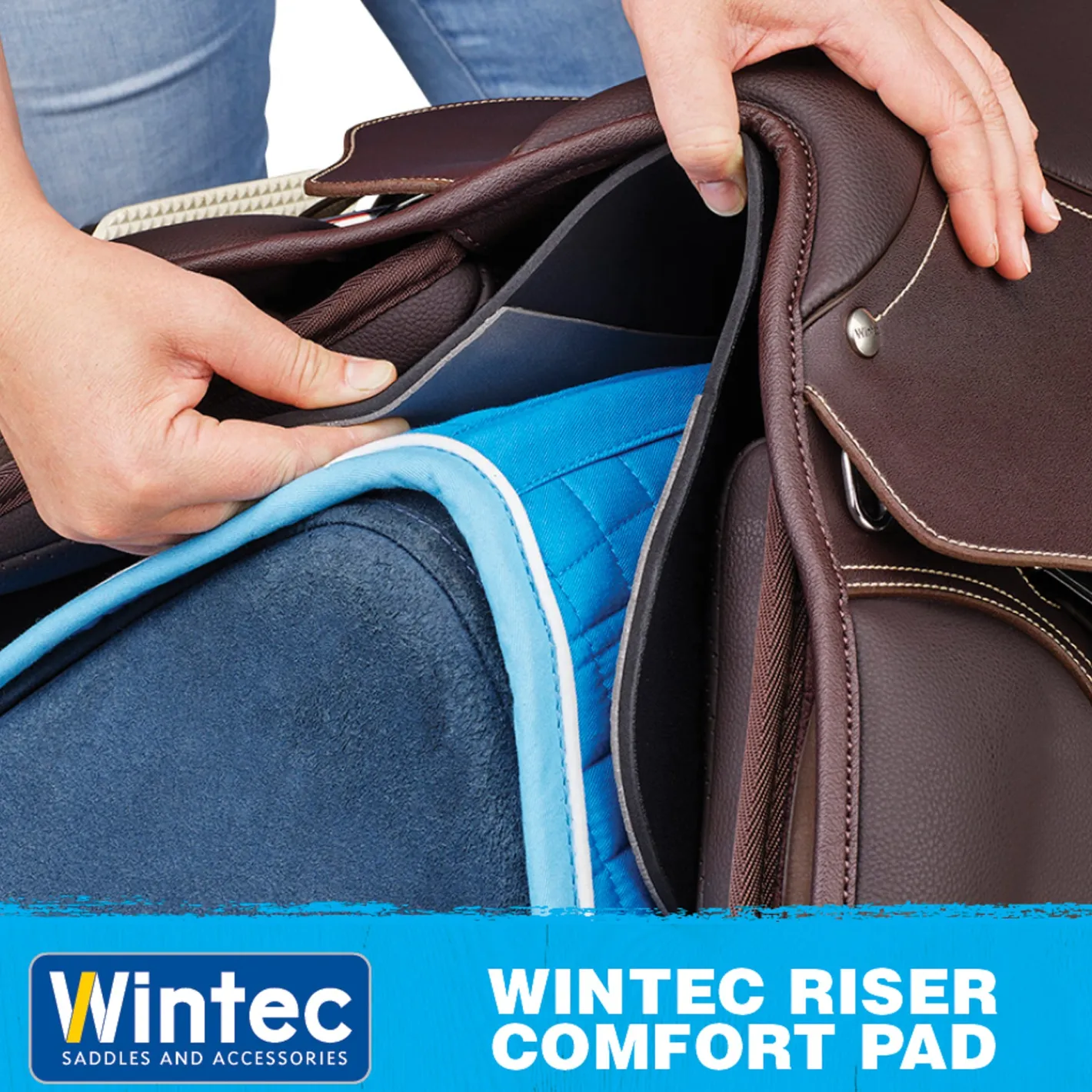 SADDLERY BRANDS INTL Wintec Riser Comfort Jump Pad