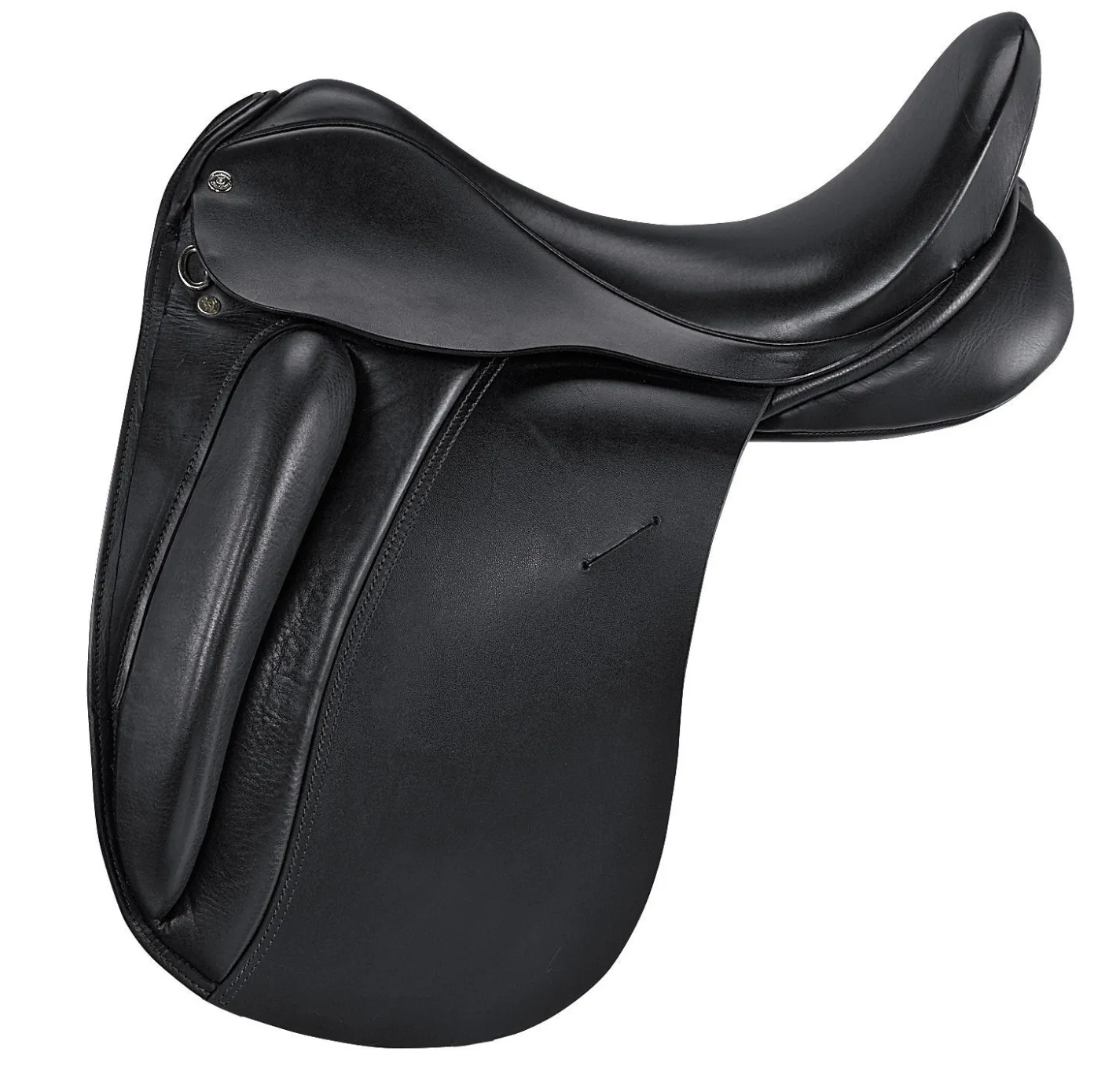 CUSTOM SADDLERY Wolfgang Signature Solo Dressage Saddle in Smooth Leather by